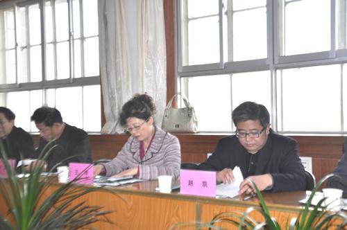 省教育厅副厅长王萍一行莅临我校检查指导工作
