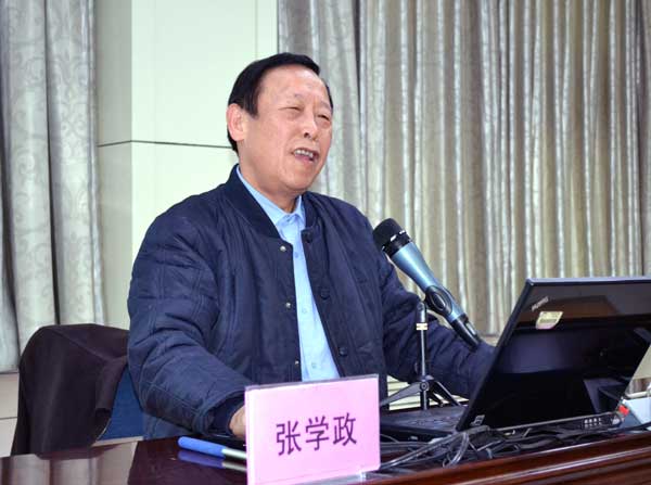 让课堂充满激情、智慧和欢乐  ——清华大学张学政教授应邀来我校对教师进行课堂教学专题培训